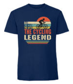 Męska koszulka z nadrukiem - The Cycling Legend - obrazek 2