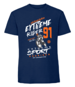 Męska koszulka z nadrukiem - Extreme Rider - obrazek 2