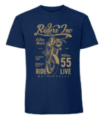 Męska koszulka z nadrukiem - Riders - obrazek 2