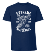 Męska koszulka z nadrukiem - Extreme Motocross