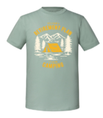 Męska koszulka z nadrukiem - Yes I Have A Retirement Plan I Plan On Camping - obrazek 6