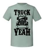 Męska koszulka z nadrukiem - Truck Yeah - obrazek 6