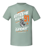 Męska koszulka z nadrukiem - Extreme Rider