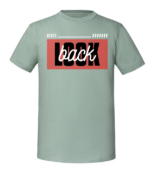 Męska koszulka z nadrukiem - Never Look Back - obrazek 5