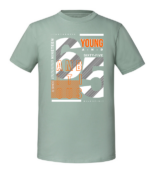 Męska koszulka z nadrukiem - Young Ambitious - obrazek 5
