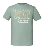 Męska koszulka z nadrukiem - Unstoppable Stay Focused - obrazek 5