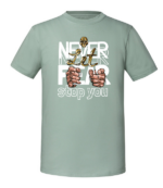 Męska koszulka z nadrukiem - Never Let Fear Stop You - obrazek 5