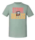 Męska koszulka z nadrukiem - Strive For Success - obrazek 6