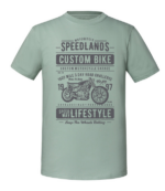Męska koszulka z nadrukiem - Speedlands Custom Bike - obrazek 6