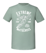 Męska koszulka z nadrukiem - Extreme Motocross - obrazek 5