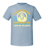 Męska koszulka z nadrukiem - Music Is The Wine That Fills The Cup Of Silence - obrazek 3