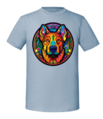 Męska koszulka z nadrukiem - Psychedelic Guardian - obrazek 4
