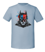 Męska koszulka z nadrukiem - Duality Of The Bat - obrazek 4