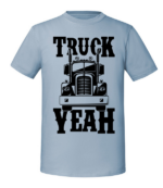 Męska koszulka z nadrukiem - Truck Yeah - obrazek 4