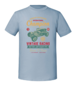 Męska koszulka z nadrukiem - International Champion Vintage Racing - obrazek 4