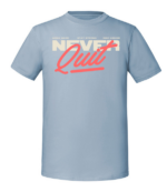 Męska koszulka z nadrukiem - Never Quit - obrazek 4