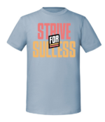 Męska koszulka z nadrukiem - Strive For Success