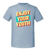 Męska koszulka z nadrukiem - Enjoy Your Youth - obrazek 4