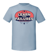 Męska koszulka z nadrukiem - Learn From Failures - obrazek 4