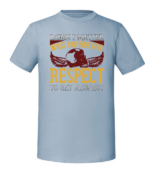 Męska koszulka z nadrukiem - Doesnt Matter What You Ride Give Respect To Get Respect - obrazek 4