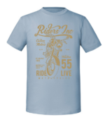 Męska koszulka z nadrukiem - Riders - obrazek 4