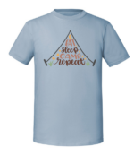 Męska koszulka z nadrukiem - Eat Sleep Camp Repeat - obrazek 3