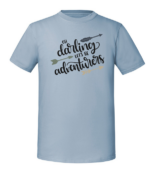 Męska koszulka z nadrukiem - Oh Darling Lets Be Adventurers - obrazek 3