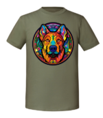 Męska koszulka z nadrukiem - Psychedelic Guardian - obrazek 5