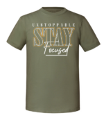 Męska koszulka z nadrukiem - Unstoppable Stay Focused - obrazek 4