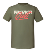 Męska koszulka z nadrukiem - Never Quit - obrazek 5