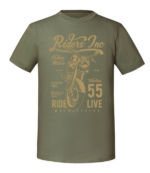 Męska koszulka z nadrukiem - Riders - obrazek 5