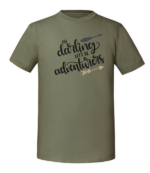 Męska koszulka z nadrukiem - Oh Darling Lets Be Adventurers - obrazek 4
