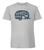 Męska koszulka z nadrukiem - Happy Campers v6 - obrazek 8