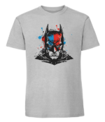 Męska koszulka z nadrukiem - Duality Of The Bat - obrazek 8