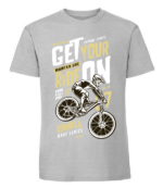 Męska koszulka z nadrukiem - Get Your Ride On - obrazek 7