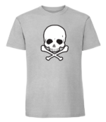 Męska koszulka z nadrukiem - Bone Raider - obrazek 8