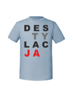 Męska koszulka  z nadrukiem – DESTYLACJA - obrazek 5