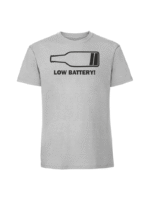 Męska koszulka z nadrukiem – Battery Low Beer - obrazek 3