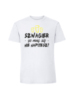 Męska koszulka  z nadrukiem – SZWAGIER ZE MNĄ SIĘ NIE NAPIJESZ