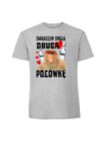 Męska koszulka  z nadrukiem – znalazłem swoją drugą połówkę