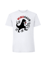 Męska koszulka  z nadrukiem – Winosaur - obrazek 3