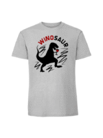Męska koszulka  z nadrukiem – Winosaur - obrazek 6