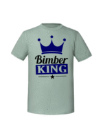 Męska koszulka  z nadrukiem – Bimber King - obrazek 7