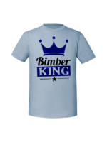 Męska koszulka  z nadrukiem – Bimber King - obrazek 5