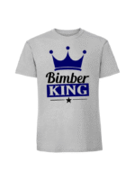 Męska koszulka  z nadrukiem – Bimber King - obrazek 4