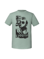 Męska koszulka  z nadrukiem – I M THE LIQUOR