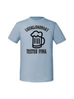 Męska koszulka  z nadrukiem – Licencjonowany tester piwa - obrazek 7