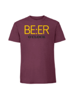 Męska koszulka  z nadrukiem – BEER O CLOCK - obrazek 3