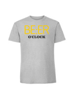 Męska koszulka  z nadrukiem – BEER O CLOCK