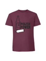 Męska koszulka  z nadrukiem – POLISH POWER - obrazek 6